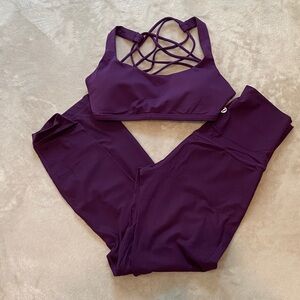 Lulu dramatic magenta set - size 4